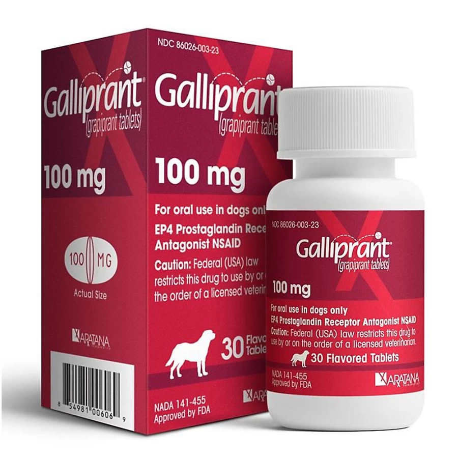 "Galliprant 100mg Pain Relief Tablets for Dogs | PetSmart Veterinary Medication"