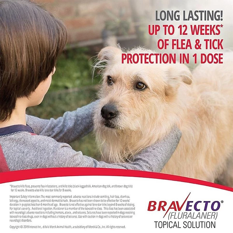 "PetSmart Bravecto Topical Solution for Dogs – Flea & Tick Treatment for Dogs"