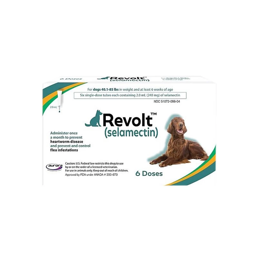 "PetSmart Revolt Selamectin Topical Solution for Dogs – Flea & Tick Treatment"