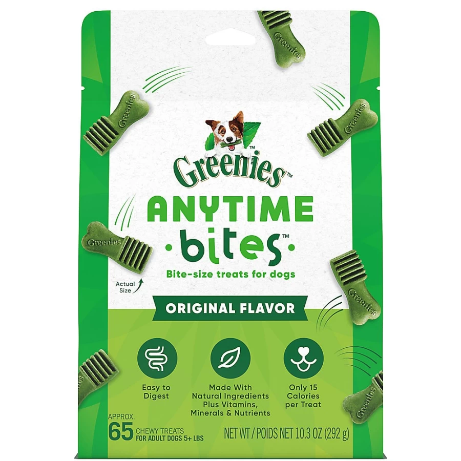 PetSmart Anytime Bites Natural Original Dog Treats for Adult Dogs - Greeniestrade