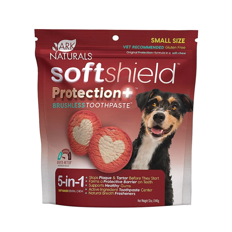 PetSmart Ark Naturals SoftShield Protection Plus Brushless Dental Chews for Small Dogs - Oral Care Toothpaste Alternative