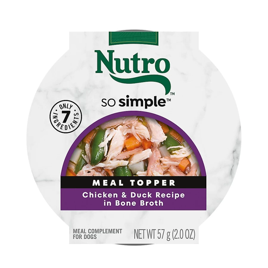 "NUTRO So Simple Adult Wet Dog Food in Bone Broth - 2 oz Pouches | PetSmart"