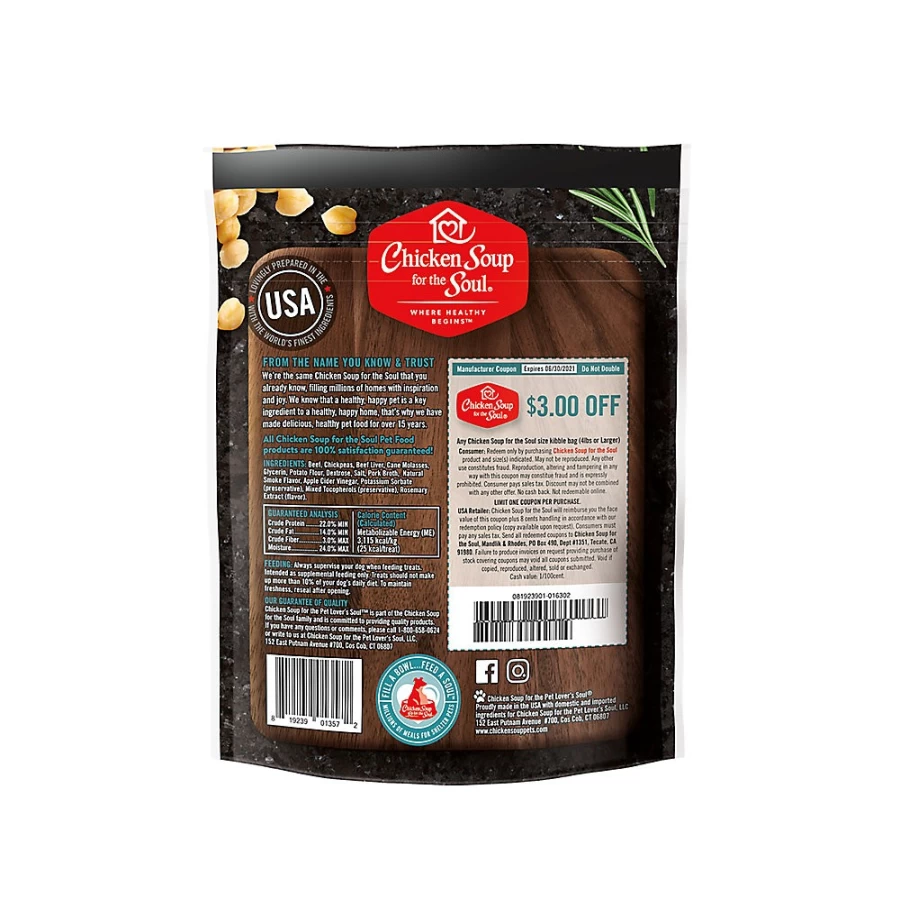 PetSmart Beef Flavor Savory Sticks Dog Treats - Chicken Soup for the Soul Brand