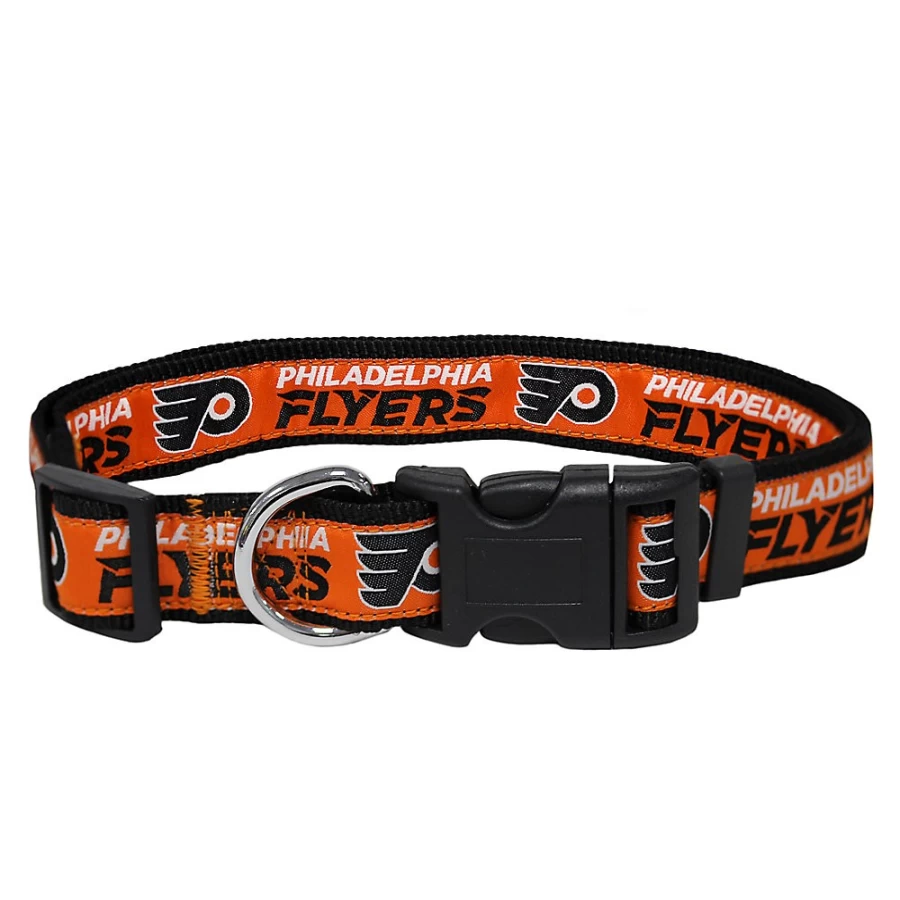 PetSmart Philadelphia Flyers Team Logo Adjustable Dog Collar for Pets