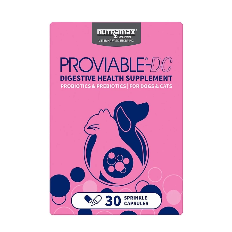 "PetSmart Nutramax Proviable-DC Probiotic Digestive Health Supplement for Cats & Dogs"
