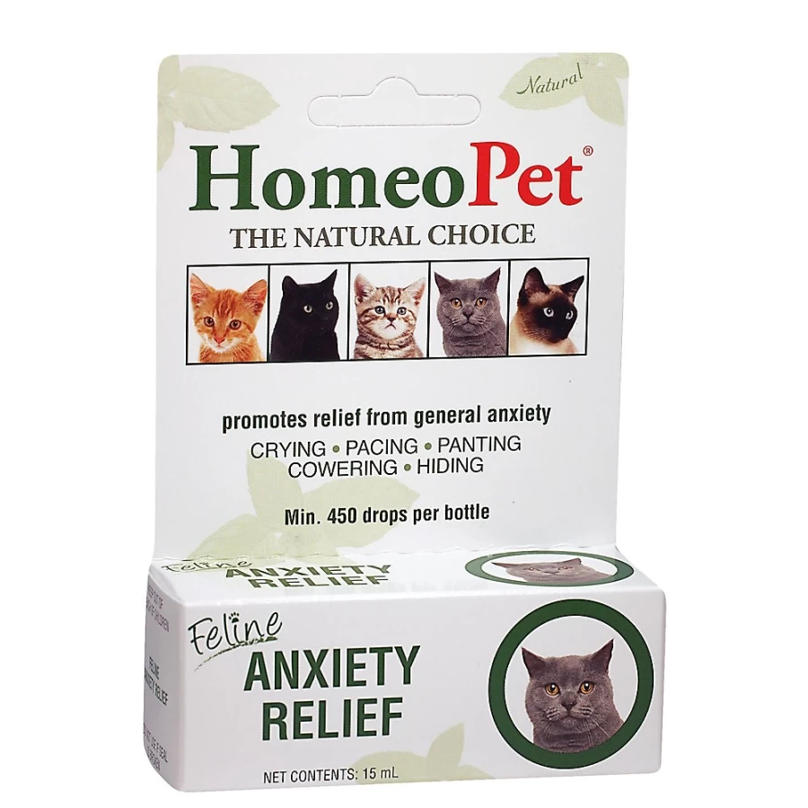 "PetSmart HomeoPet Feline Anxiety Relief - Natural Stress Relief for Cats"