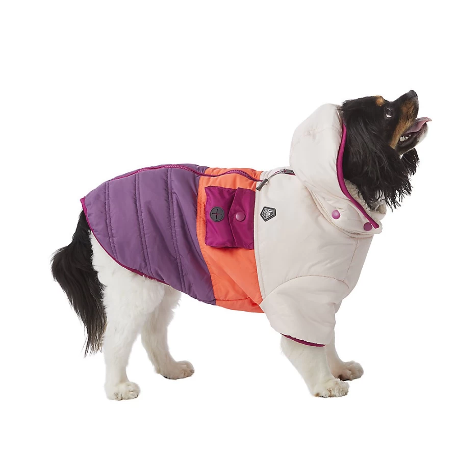 PetSmart Reversible Arcadia Trailtrade Dog Coat - Waterproof & Windproof Outerwear for All Seasons
