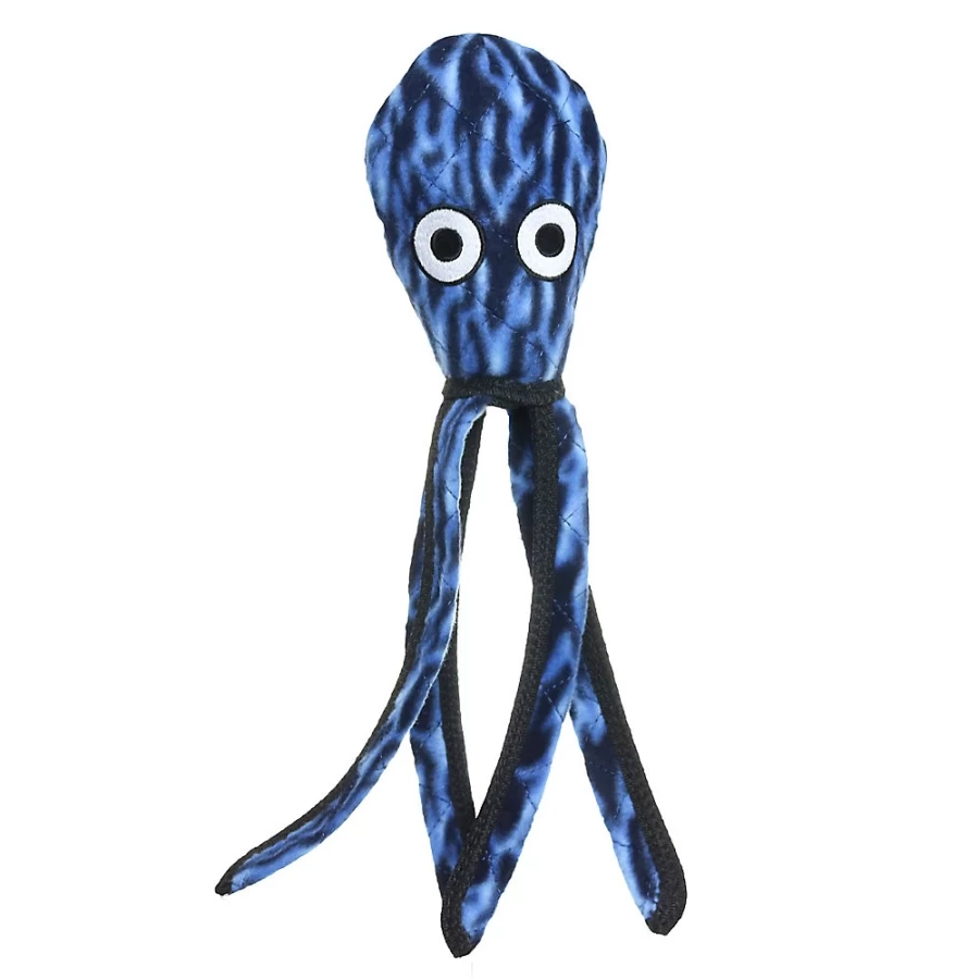 PetSmart TUFFY Durable Squid Plush Dog Toy - Ocean Creature Chew-Resistant Plaything