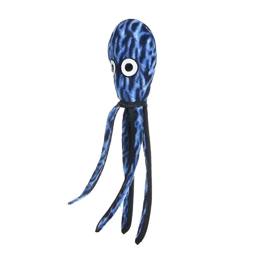 PetSmart TUFFY Durable Squid Plush Dog Toy - Ocean Creature Chew-Resistant Plaything