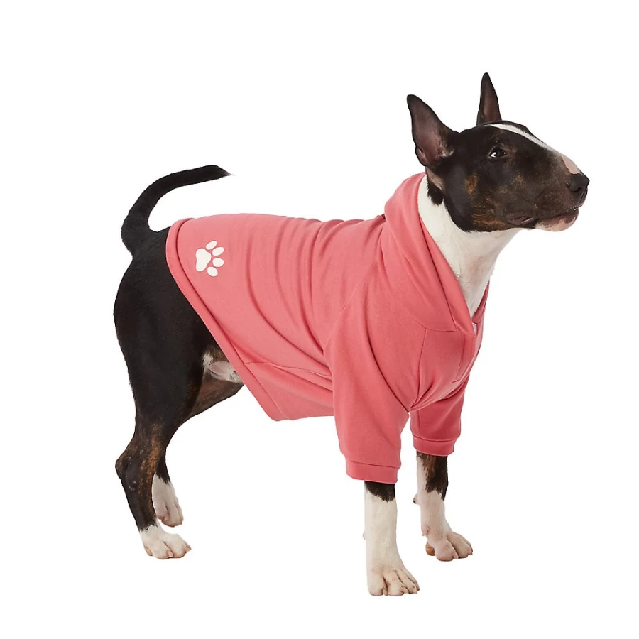 PetSmart Top Paw Cozy Fleece Dog Hoodie - Warm & Comfortable Pet Sweater for Small & Large Breeds