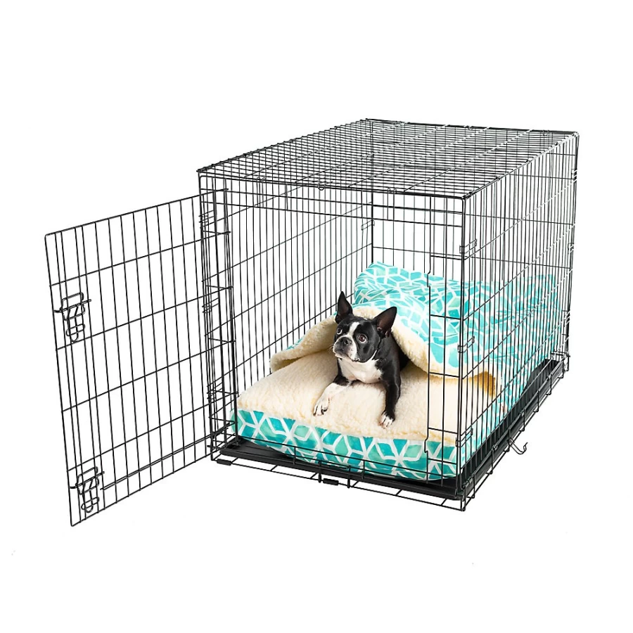 PetSmart Snoozer Wag Collection Celtic Surfside Luxury Dog Crate Bed - Cozy Cave for Dogs