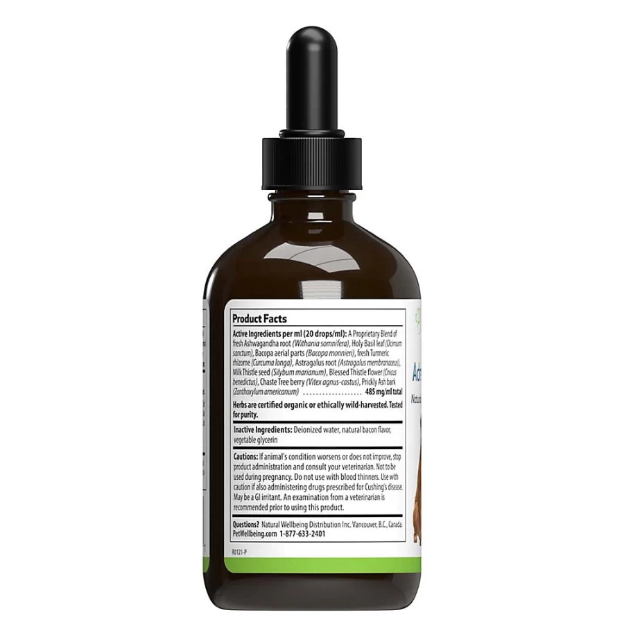 PetSmart Adrenal Harmony GOLD Liquid Supplement for Dogs & Cats - Hormonal Balance Support by Pet Wellbeing